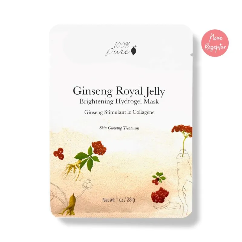 Ginseng Royal Jelly Brightening Hydrogel Mask - Gesichtsmaske Ginseng Royal Jelly Brightening Hydrogel Mask - Gesichtsmaske