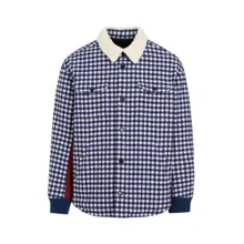 Undercover - Navy Wool-Blend Bomber Jacket - Größe 5 - blau Undercover - Navy Wool-Blend Bomber Jacket - Größe 5 - blau