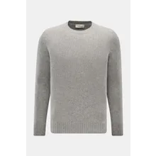 Bruno Manetti - Herren - Cashmere Rundhalspullover grau meliert Bruno Manetti - Herren - Cashmere Rundhalspullover grau meliert