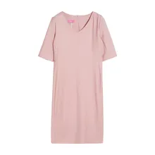 Cinque - Kleid mit Schurwolle und V-Ausschnitt - Größe 32 - black Cinque - Kleid mit Schurwolle und V-Ausschnitt - Größe 32 - black