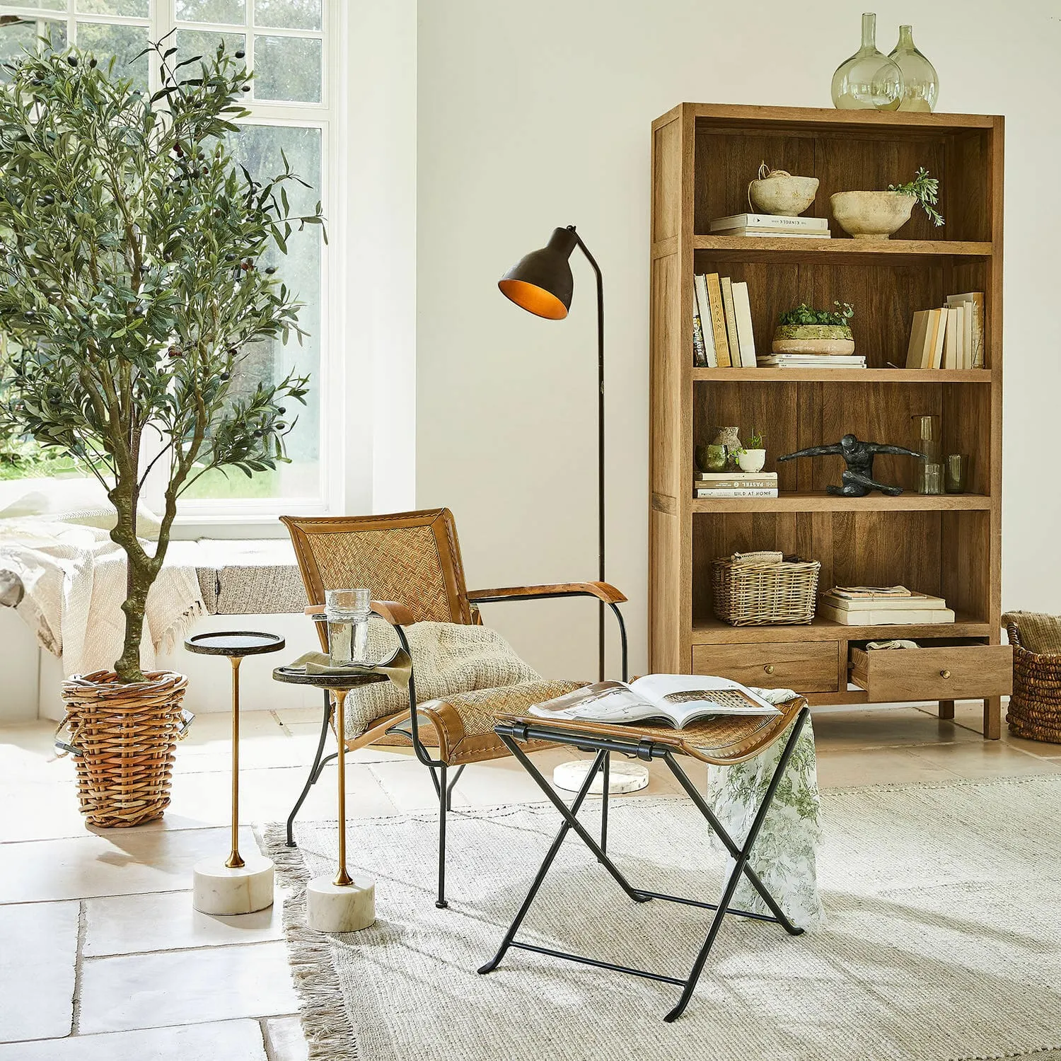 Stuhl mit Hocker Dauvron – Bild 4