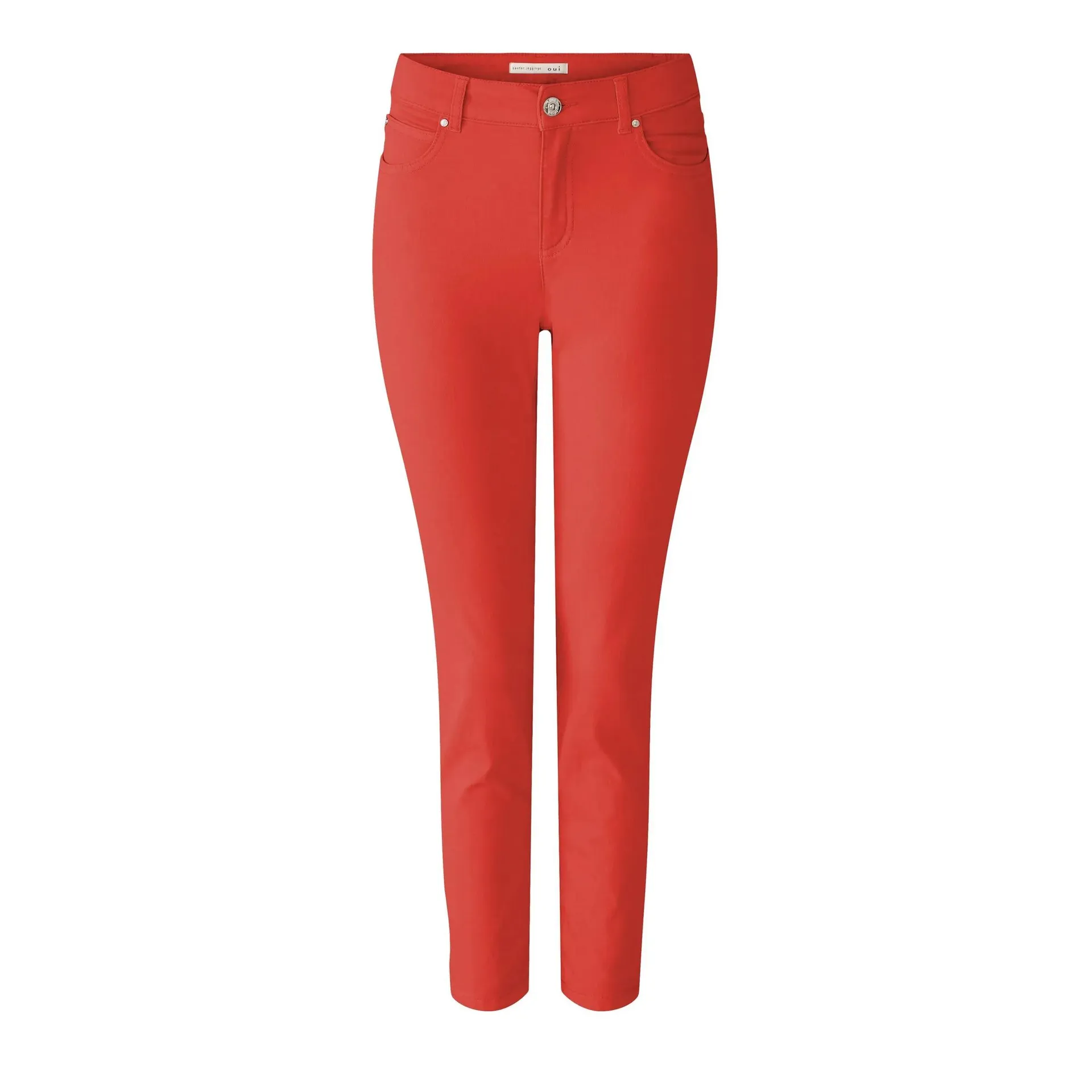 Oui - Jeggings BAXTOR cropped - Größe 46 - orange Oui - Jeggings BAXTOR cropped - Größe 46 - orange