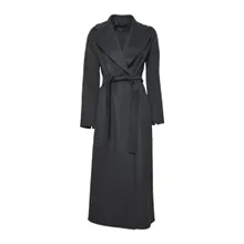 Max Mara - Poldo Long Coat - Größe 46 - grau Max Mara - Poldo Long Coat - Größe 46 - grau