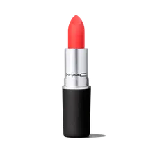 Mac Cosmetics - Powder Kiss Lipstick - Mandarin O Mac Cosmetics - Powder Kiss Lipstick - Mandarin O