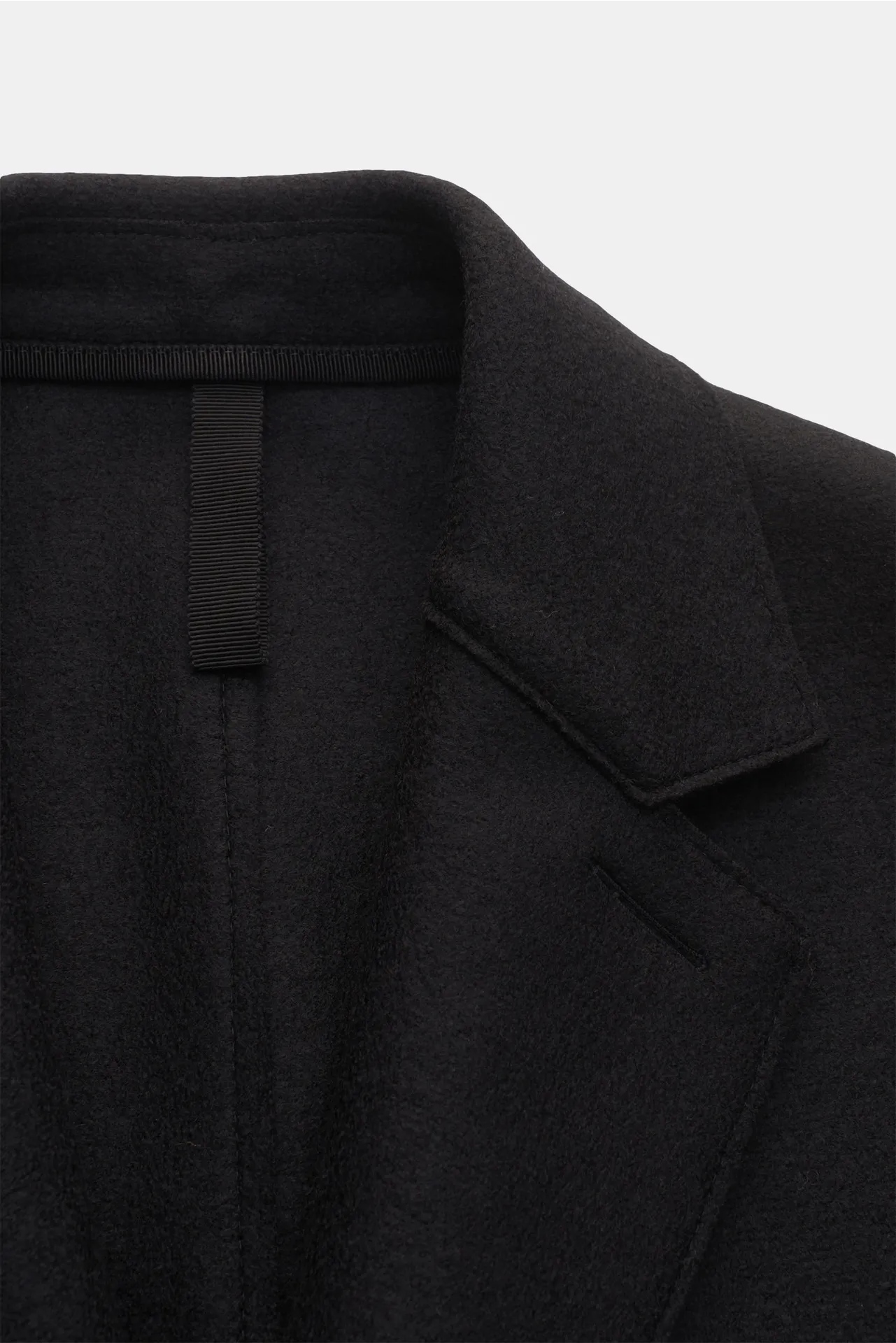 Harris Wharf London - Herren - Wollmantel schwarz – Bild 3