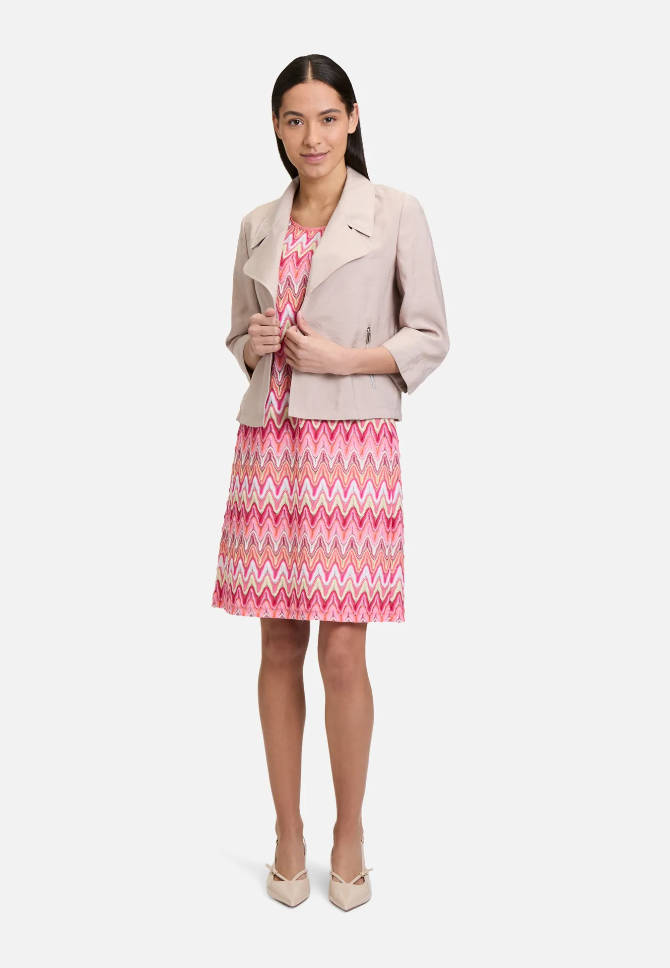 Blazer-Jacke mit 3/4 Arm – Bild 2