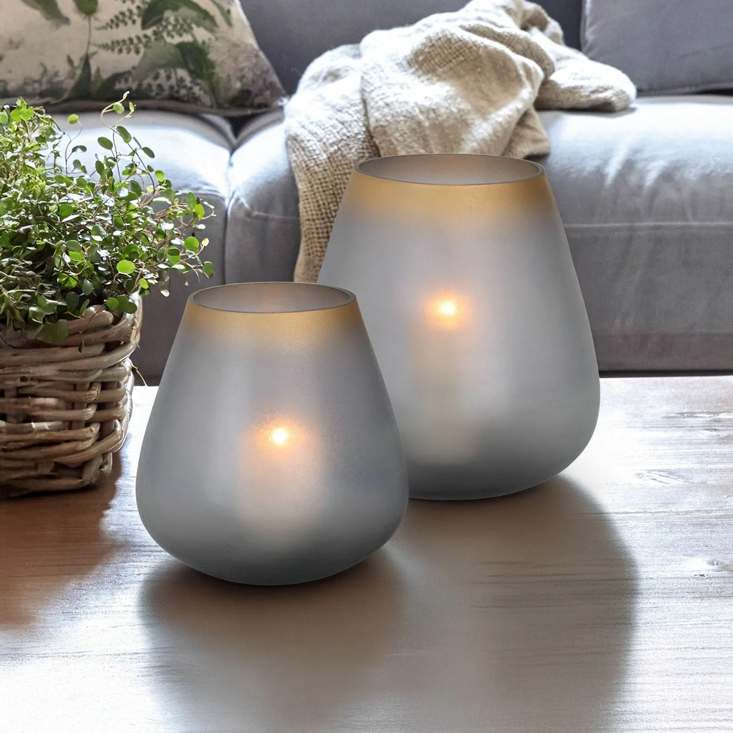 Windlicht 2er Set Nilorav – Bild 2