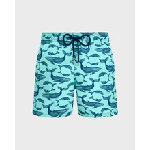 Vilebrequin - Whales Badeshorts Für Herren - Bademode - Moorea - Blau - Größe L Vilebrequin - Whales Badeshorts Für Herren - Bademode - Moorea - Blau - Größe L