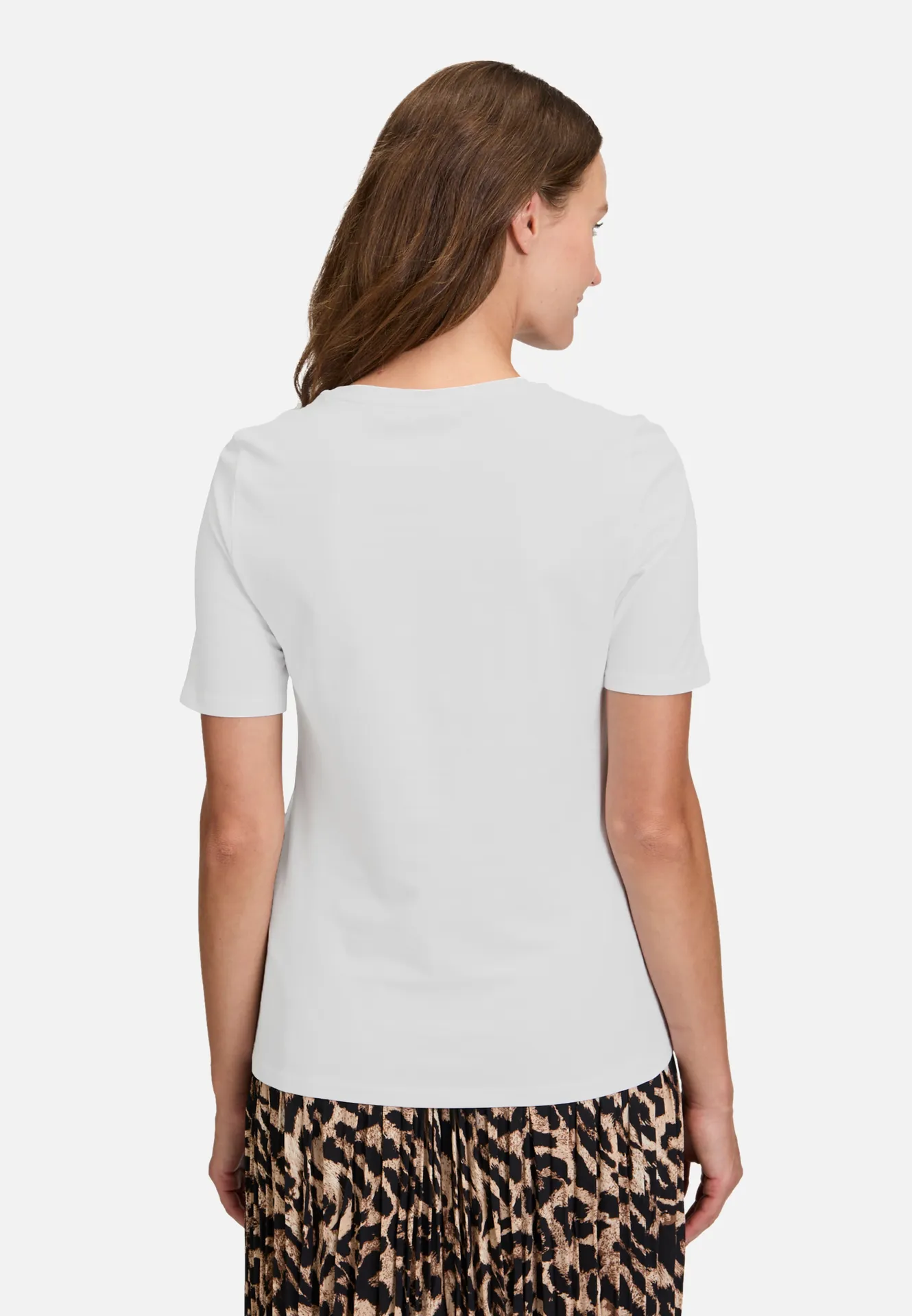 Basic Shirt mit Placement Basic Shirt mit Placement