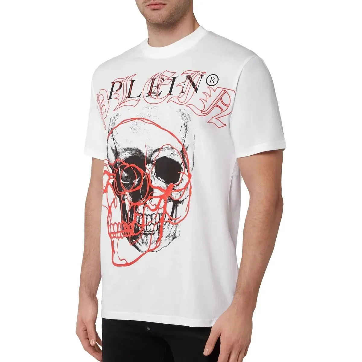 Philipp Plein - T-Shirt - Größe XS - weiß – Bild 2