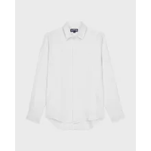 Vilebrequin - Einfarbiges Hemd Aus Leinen Für Herren - Hemd - Caroubis - Weiss - Größe M Vilebrequin - Einfarbiges Hemd Aus Leinen Für Herren - Hemd - Caroubis - Weiss - Größe M