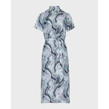 Vilebrequin - Langes Marble Hemdkleid Aus Seide Für Damen - Kleid - Loucia - Weiss - Größe L Vilebrequin - Langes Marble Hemdkleid Aus Seide Für Damen - Kleid - Loucia - Weiss - Größe L