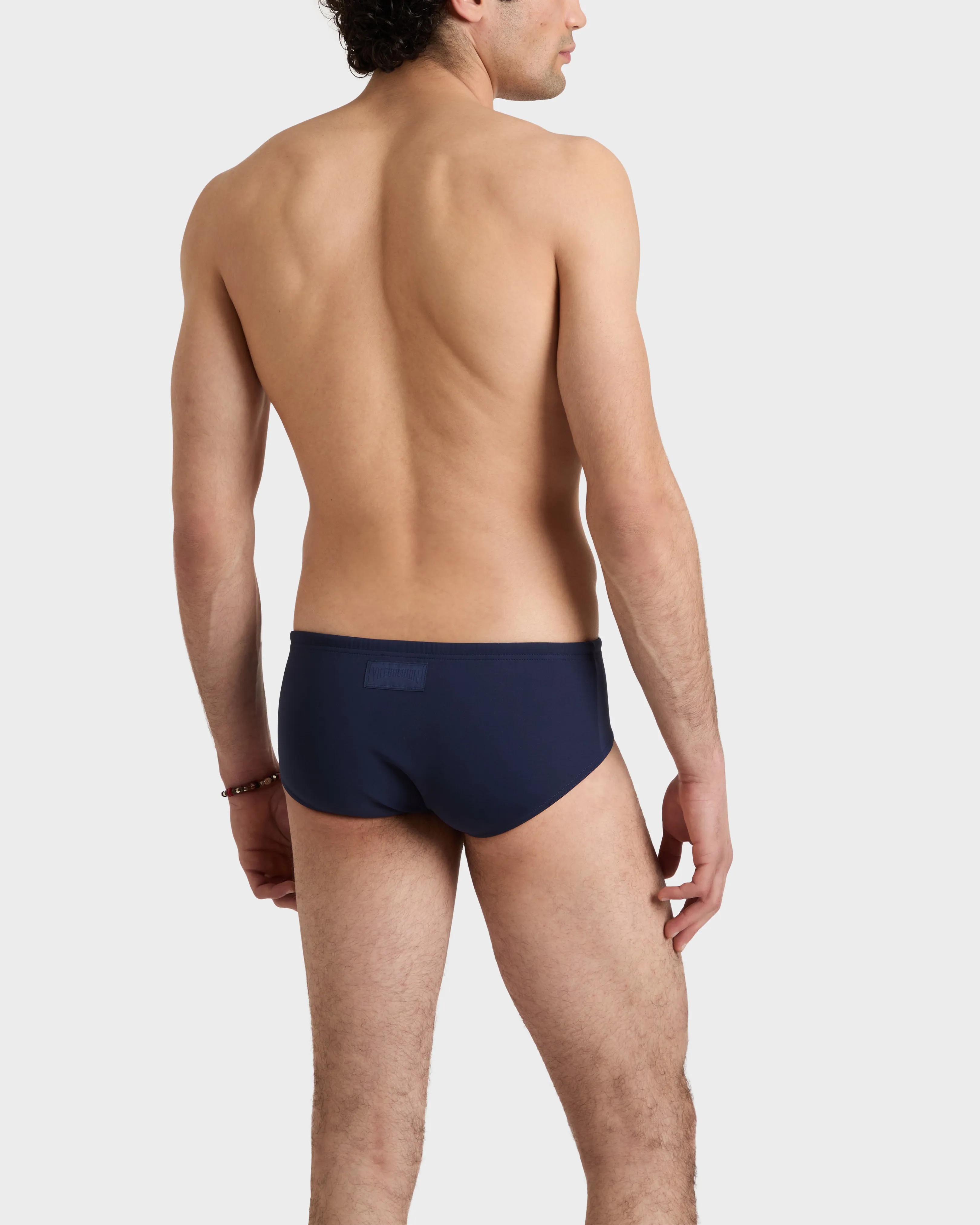 Vilebrequin - Figurbetonte Einfarbige Badehose Für Herren - Bademode - Nuage - Blau - Größe XXL – Bild 3