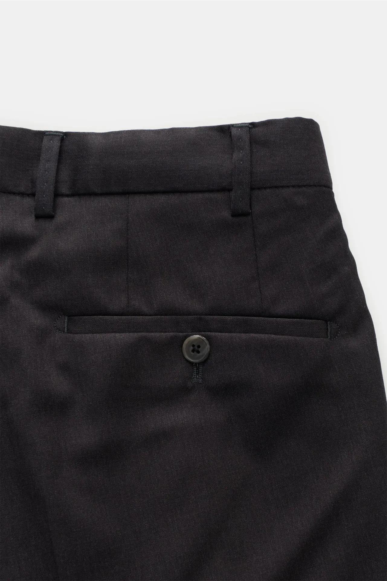 Hiltl - Herren - Wollhose 'Piacenza' dunkelgrau meliert – Bild 3