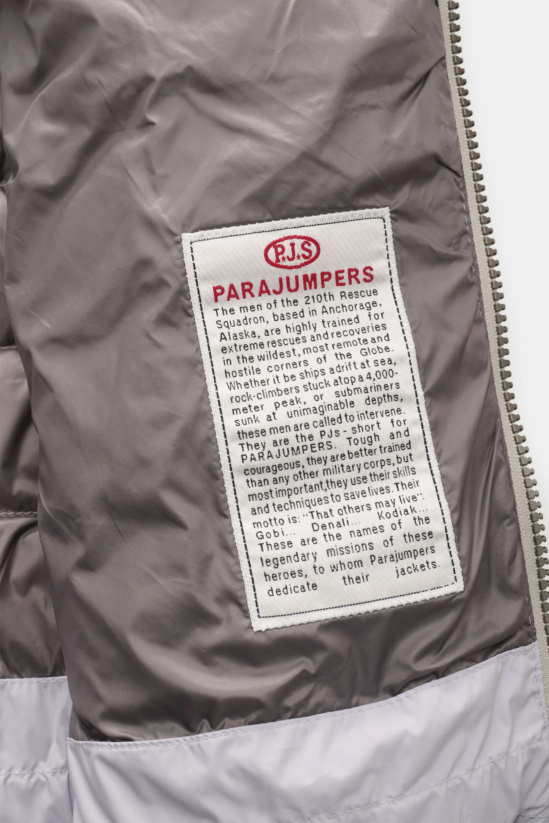 Parajumpers - Herren - Daunenjacke 'Ugo' hellgrau – Bild 8