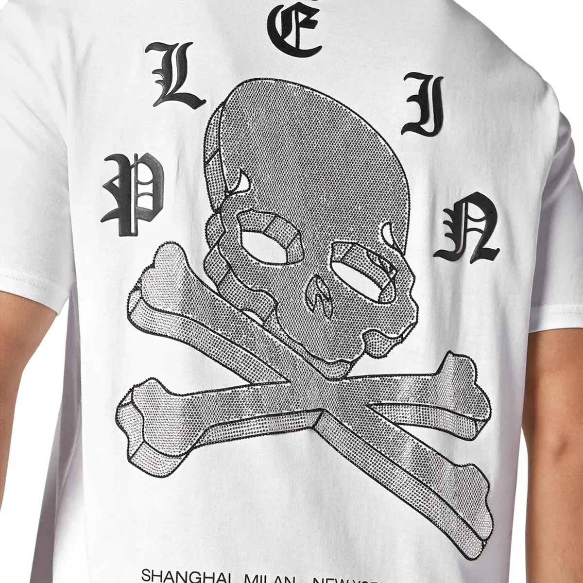Philipp Plein - T-Shirt - Größe XL - weiß – Bild 2