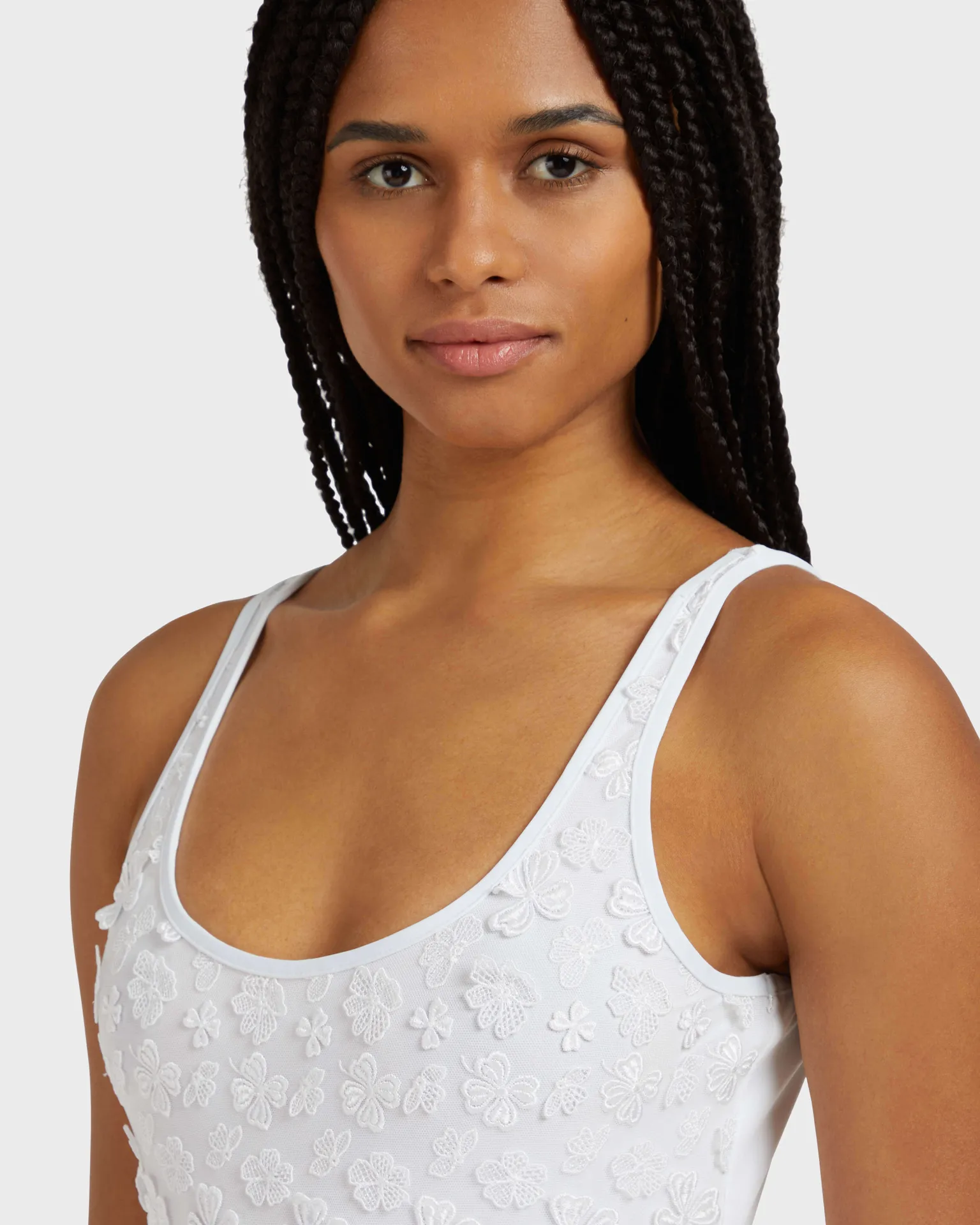 Vilebrequin - Badeanzug Mit Blumenstickerei Für Damen - Bademode - Fashion - Weiss - Größe XS – Bild 6