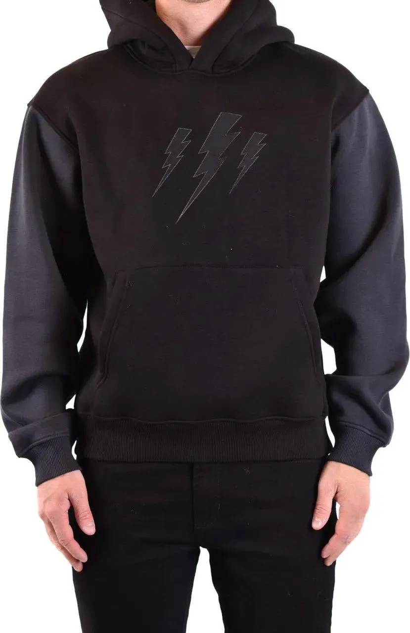 Neil Barrett - Sweatshirts Black - Größe S - schwarz – Bild 3