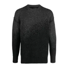 Isabel Benenato - Grey Knit Sweater - Größe XL - grau Isabel Benenato - Grey Knit Sweater - Größe XL - grau