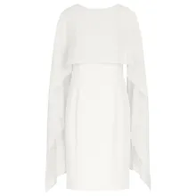 Apart - Kleid mit Chiffonstola - Größe 34 - creme Apart - Kleid mit Chiffonstola - Größe 34 - creme