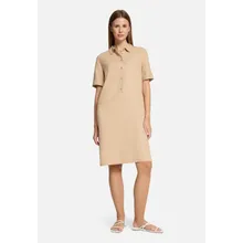 Leinenkleid mit Knopfleiste