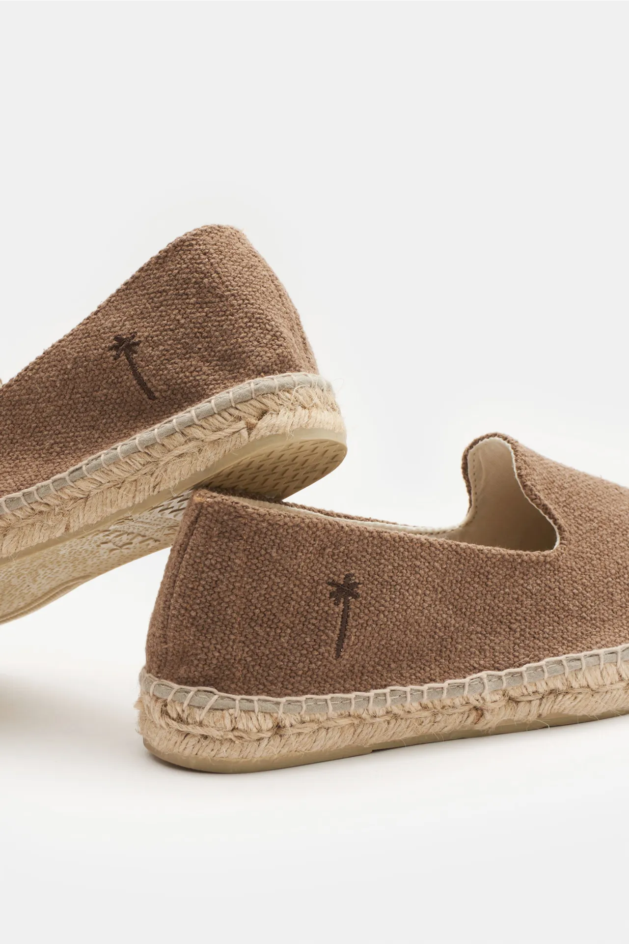 Manebí - Herren - Espadrilles 'Coarse Woven Canvas' taupe – Bild 3