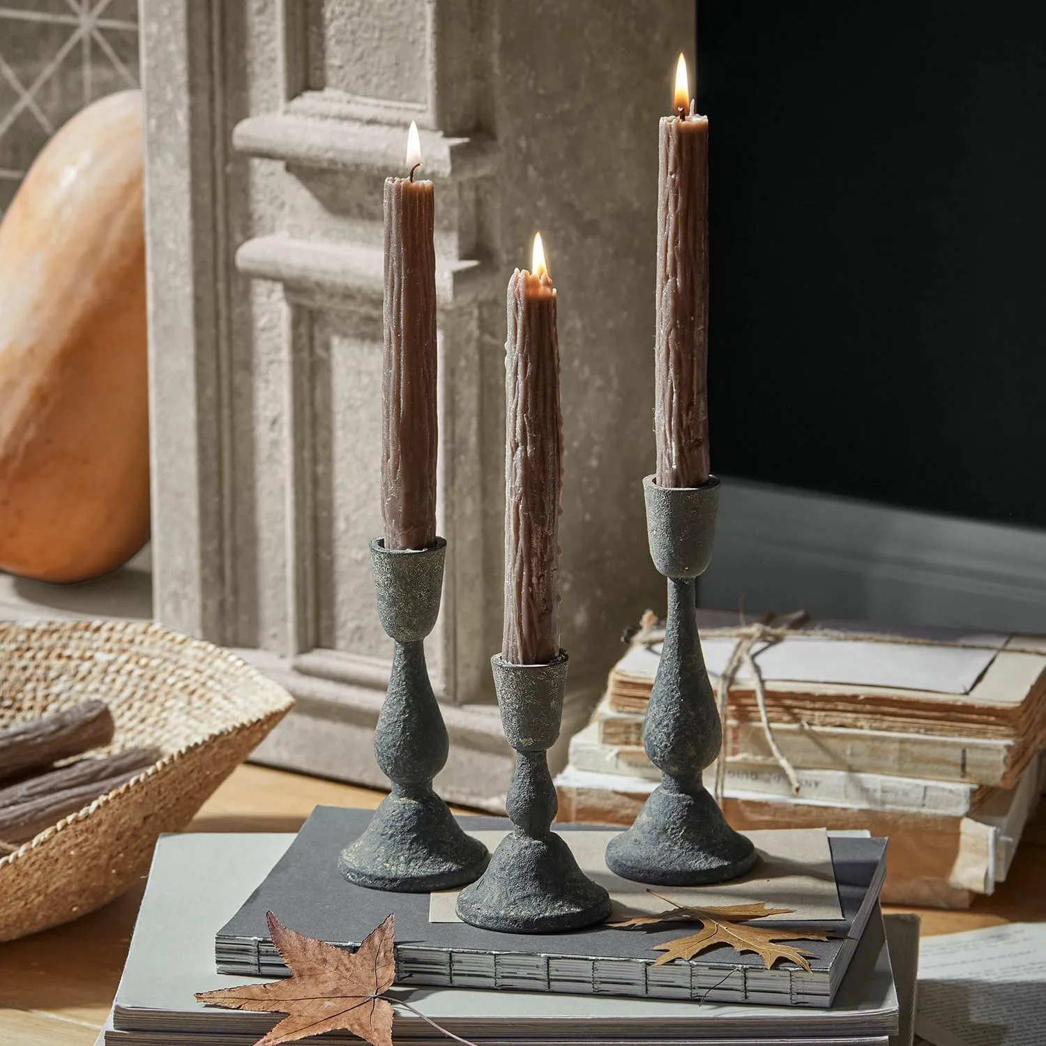 Kerzenhalter 3er Set Lavignoux – Bild 2