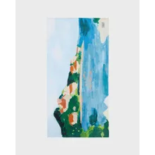 Vilebrequin - 360 Landscape Unisex-handtuch Aus Bio-baumwolle – Vilebrequin X Highsnobiety - Strandtuch - Scandal - Blau - Größe OSFA Vilebrequin - 360 Landscape Unisex-handtuch Aus Bio-baumwolle – Vilebrequin X Highsnobiety - Strandtuch - Scandal - Blau - Größe OSFA