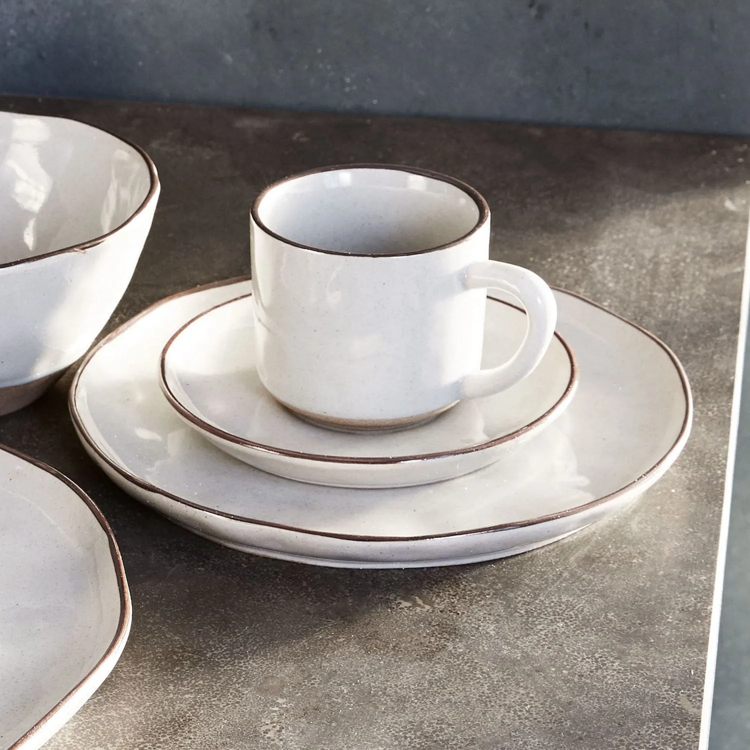 Tasse mit Untertasse 6er Set Biarré – Bild 4