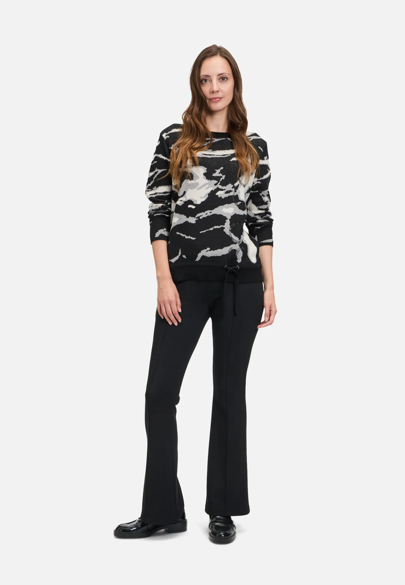 Strickpullover mit Jacquard – Bild 2