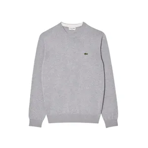 Lacoste - Organic Cotton Grey Pullover - Größe 7 - grau Lacoste - Organic Cotton Grey Pullover - Größe 7 - grau
