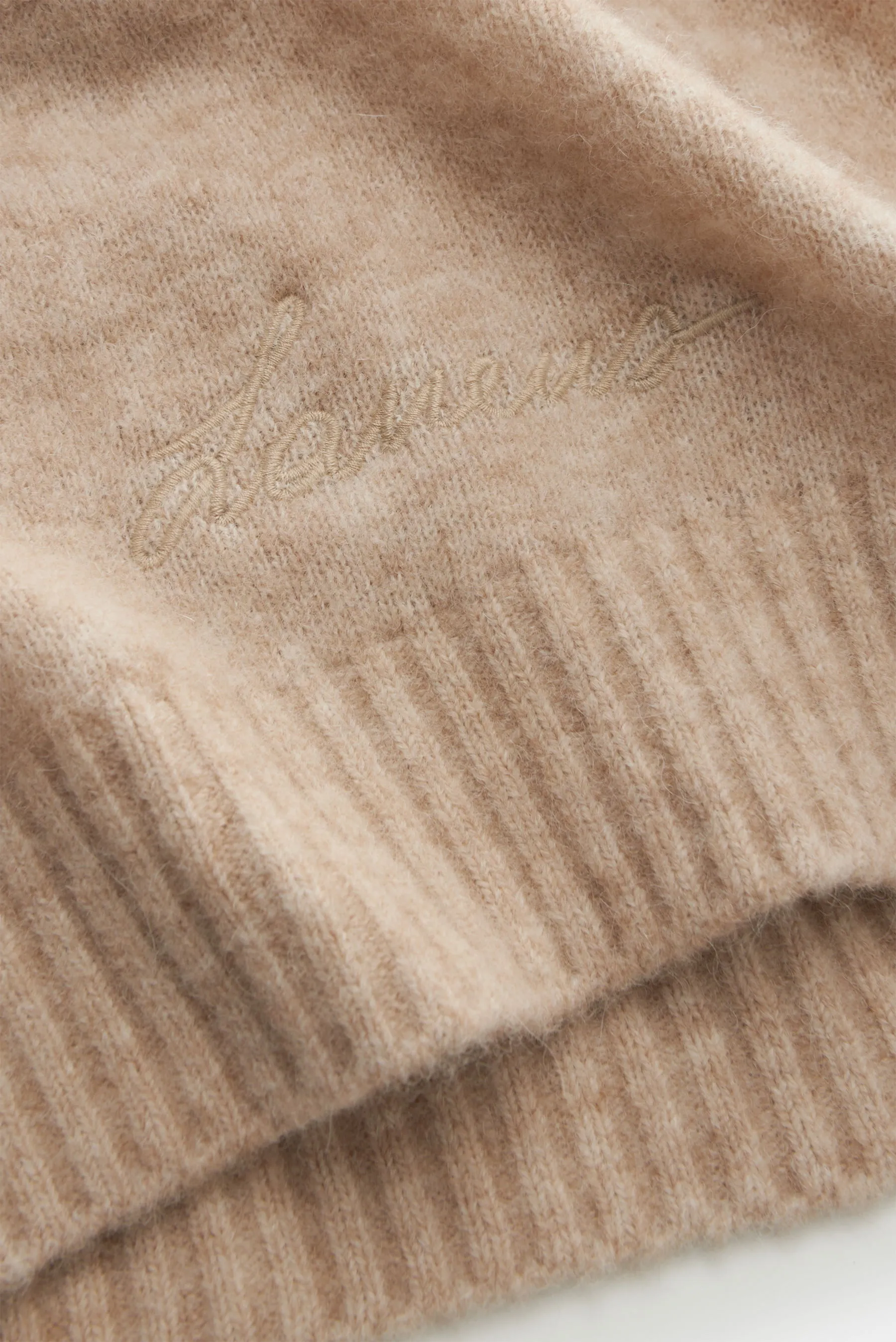 Laneus - Herren - Cardigan beige meliert – Bild 4