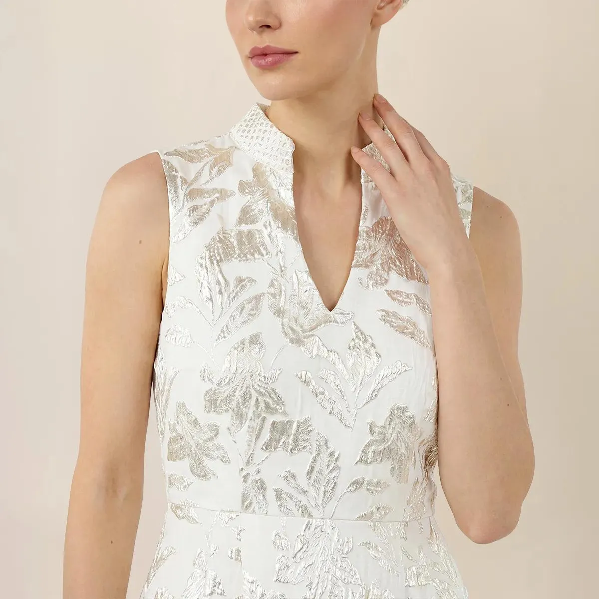 Apart - Hochzeitskleid - Größe 46 - goldfarben – Bild 3