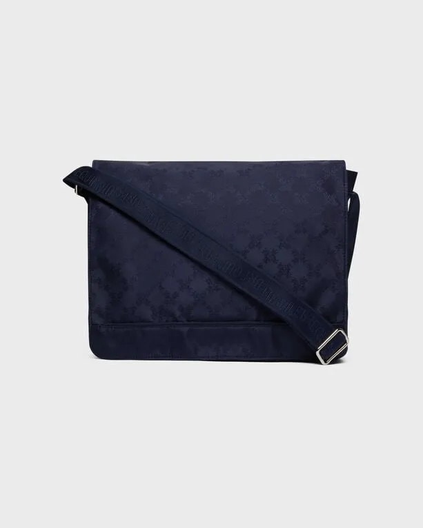 Vilebrequin - Messenger Bag Turtle Monogram - Strandtasche - Message2 - Blau - Größe OSFA Vilebrequin - Messenger Bag Turtle Monogram - Strandtasche - Message2 - Blau - Größe OSFA