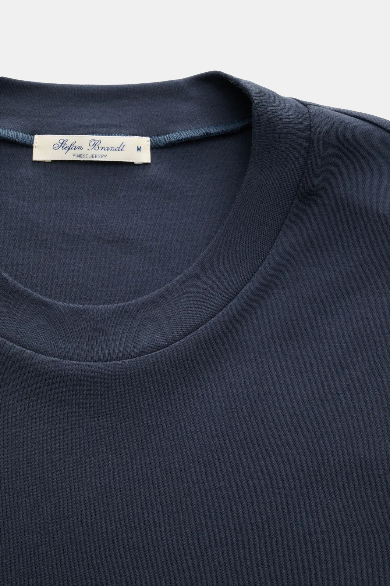 Stefan Brandt - Herren - Rundhals-Longsleeve 'Sea Island Eli' dunkelblau – Bild 2