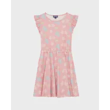 Vilebrequin - Kleid Aus Bio-baumwolle Mit Ronde Des Tortues Multicolores-design Für Mädchen - Kleid - Gaxine - Rosa - Größe 8 Vilebrequin - Kleid Aus Bio-baumwolle Mit Ronde Des Tortues Multicolores-design Für Mädchen - Kleid - Gaxine - Rosa - Größe 8