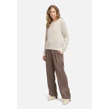 Strickpullover mit Effektgarn