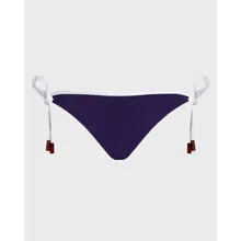 Vilebrequin - Solid Bikinihose Zum Seitlichen Binden Für Damen - Bademode - Flore - Violett - Größe L Vilebrequin - Solid Bikinihose Zum Seitlichen Binden Für Damen - Bademode - Flore - Violett - Größe L