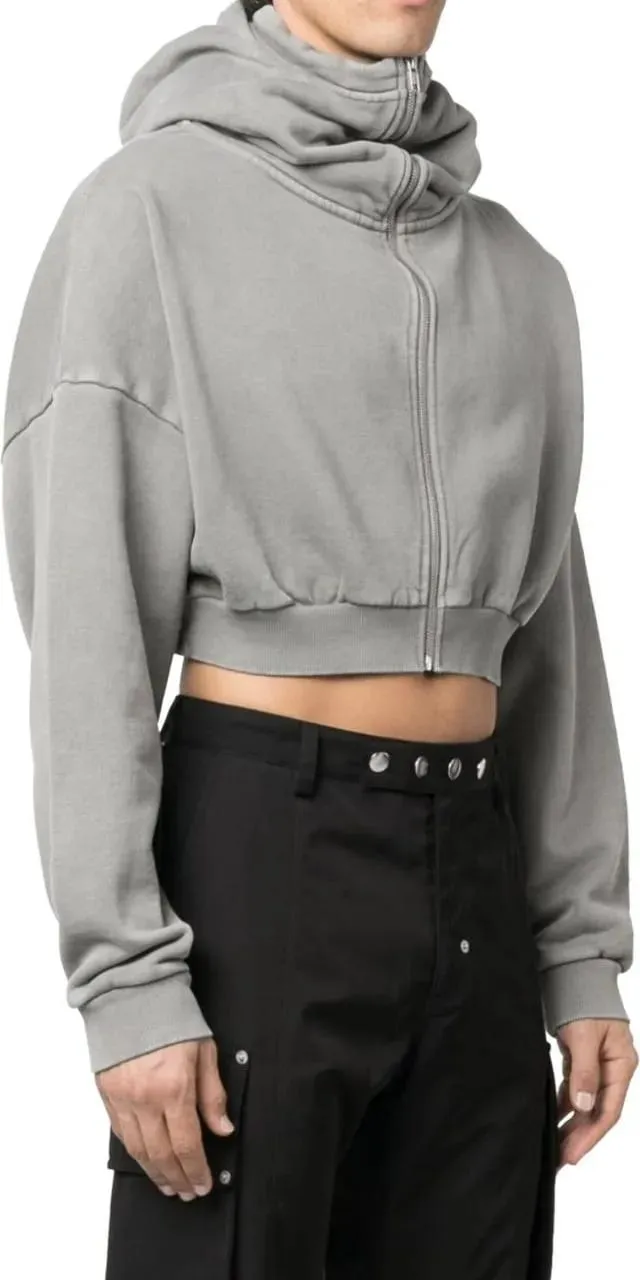 ENTIRE STUDIOS - Cropped Full Zip Rhino - Größe S - bunt – Bild 4