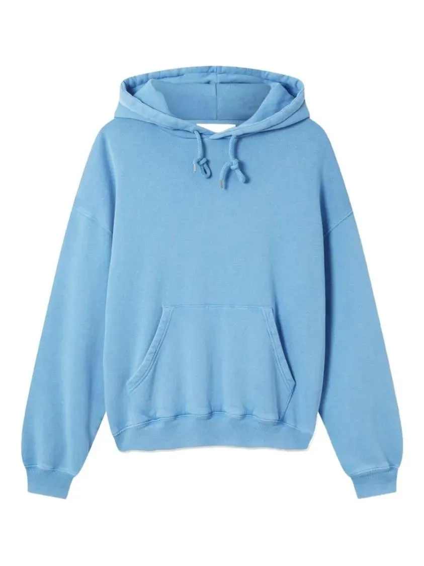 Axel Arigato - Cornflower Blue Hoodie With Drop Shoulder - Größe XL - blau Axel Arigato - Cornflower Blue Hoodie With Drop Shoulder - Größe XL - blau