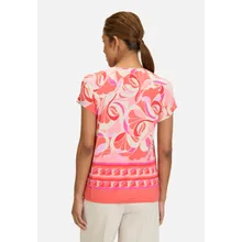 Printshirt mit Gummizug Printshirt mit Gummizug