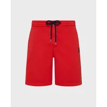 Vilebrequin - Turtle Stretch-bermudashorts Aus Baumwolle Für Herren - Bermuda - Levant - Rot - Größe 34 Vilebrequin - Turtle Stretch-bermudashorts Aus Baumwolle Für Herren - Bermuda - Levant - Rot - Größe 34
