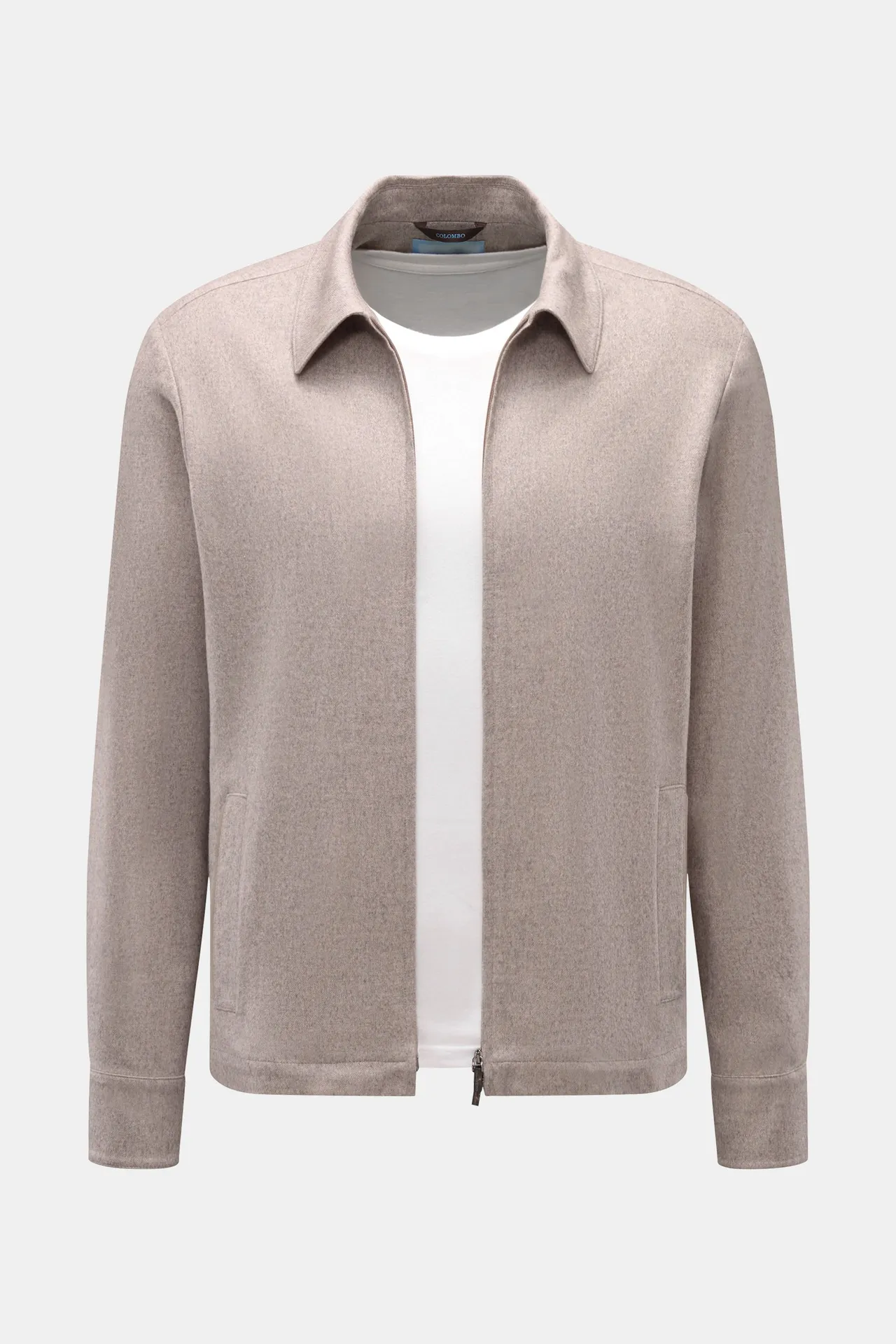 Colombo - Herren - Overshirt grau meliert Colombo - Herren - Overshirt grau meliert