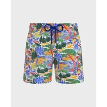 Vilebrequin - Seaside Life Badeshorts Für Herren - Bademode - Moorea - Weiss - Größe L Vilebrequin - Seaside Life Badeshorts Für Herren - Bademode - Moorea - Weiss - Größe L