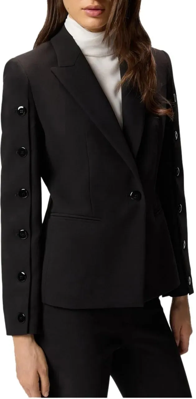 Pinko - Blazers Black - Größe 40 - schwarz – Bild 3