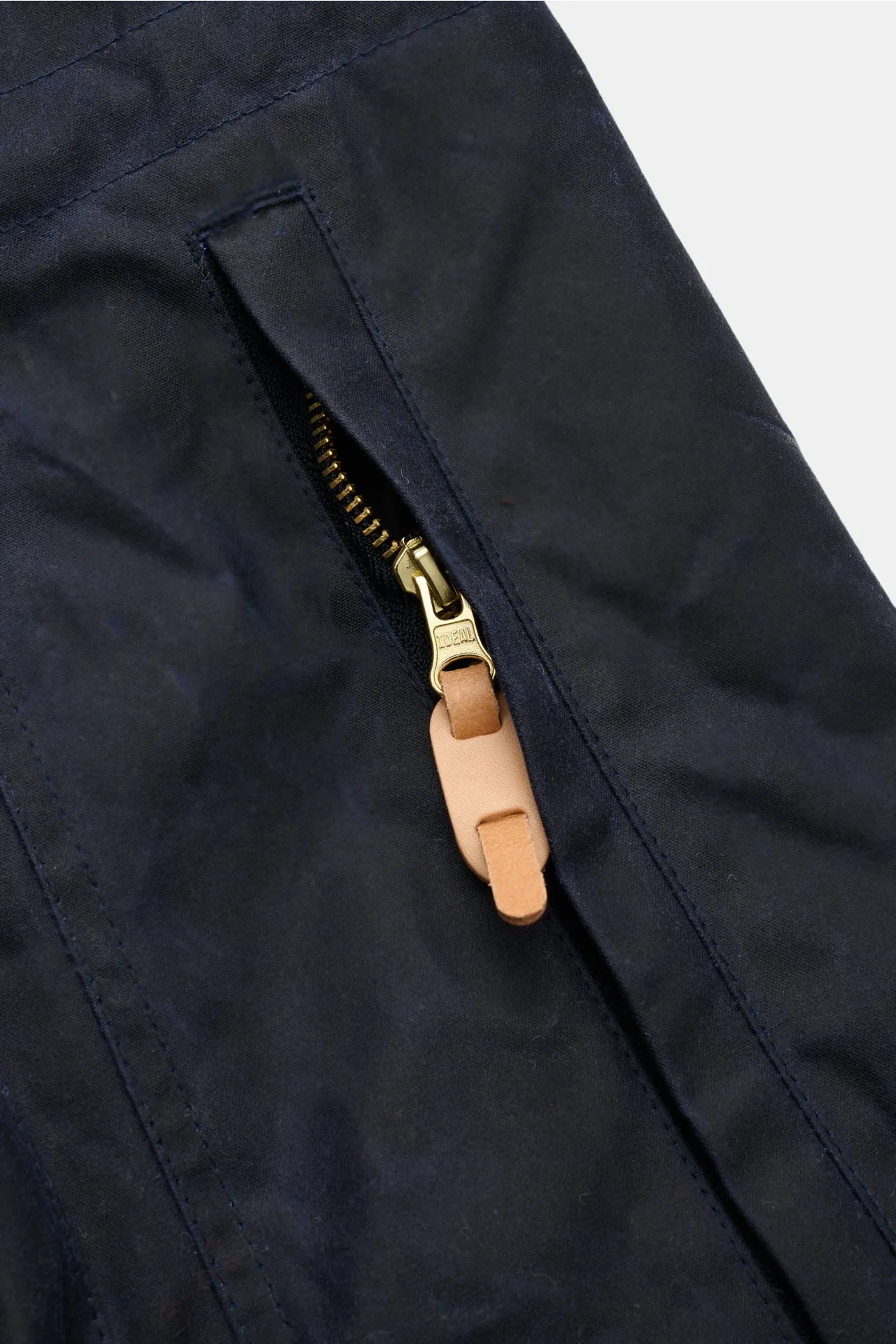 Manifattura Ceccarelli - Herren - Wachsjacke 'New Fisherman' navy – Bild 8