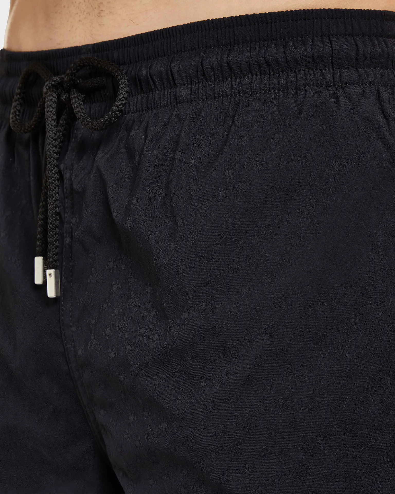 Vilebrequin - Kurze Jacquard Turtles Badeshorts Für Herren - Bademode - Manta - Schwarz - Größe S – Bild 6