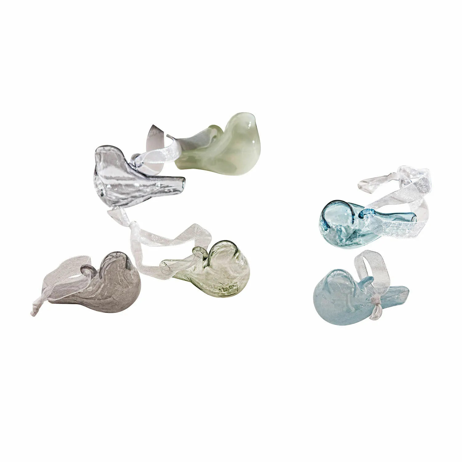 Deko-Vogel 6er Set Vouvry – Bild 3