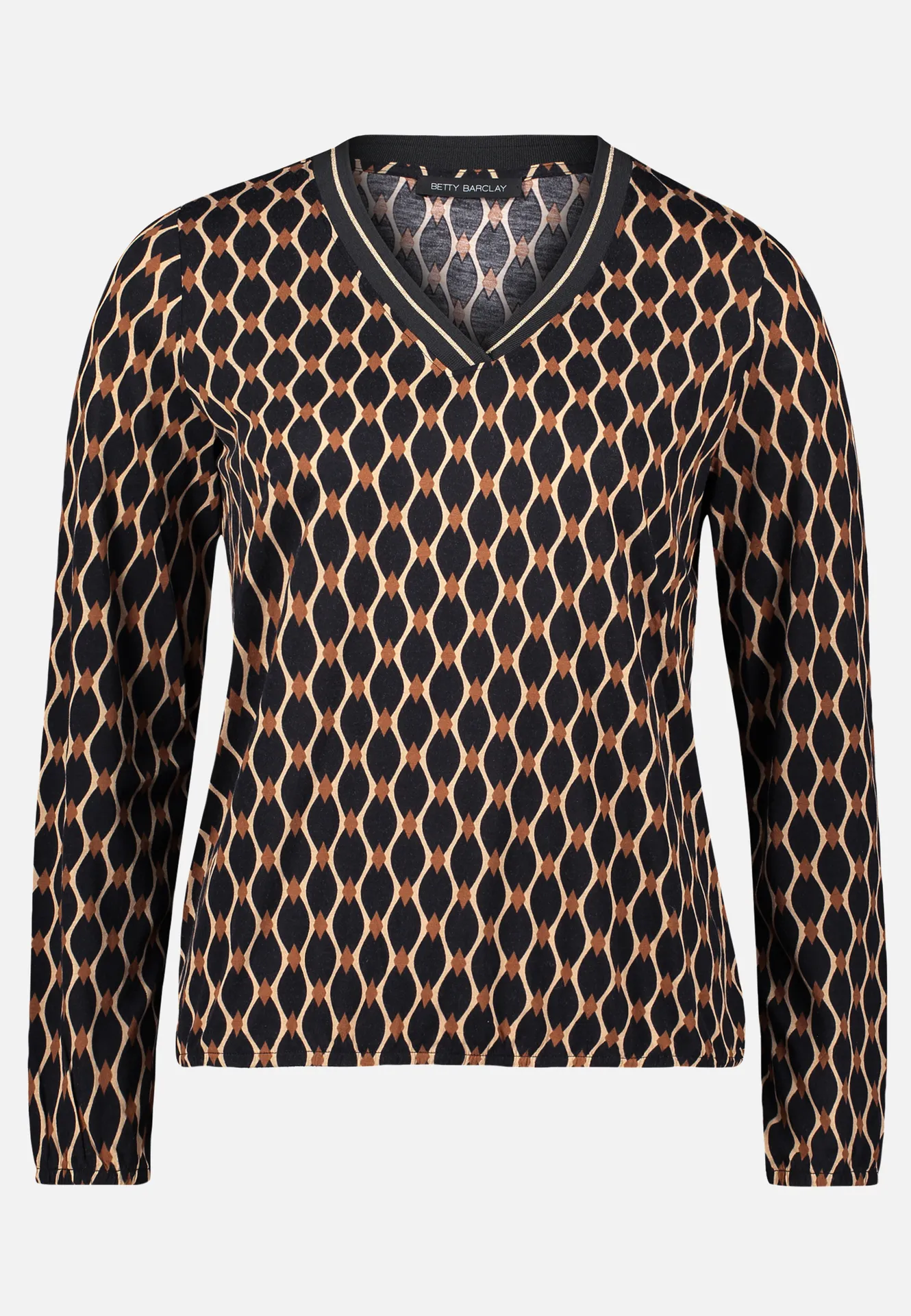 Blusenshirt mit V-Ausschnitt – Bild 3