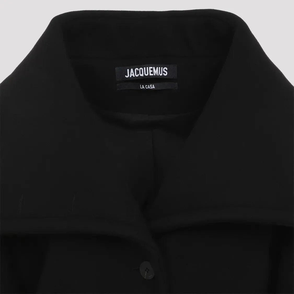 Jacquemus - Le Caban Caruso Coat - Größe 36 - schwarz – Bild 3